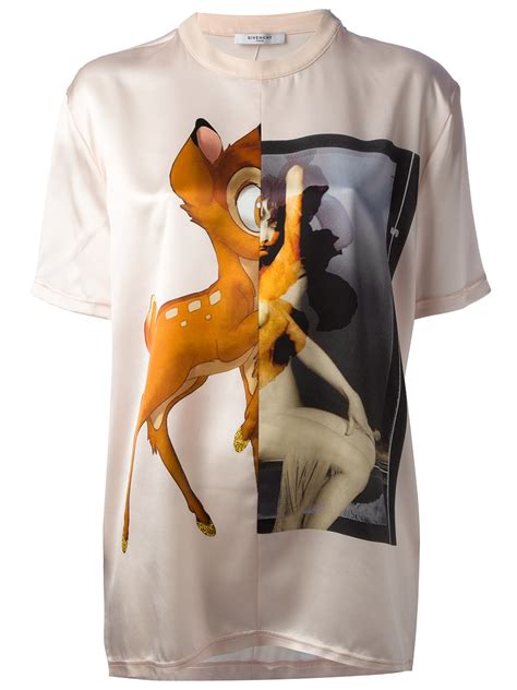 bambi givenchy t shirt|givenchy bambi print colors.